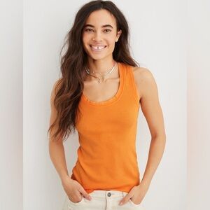 AERIE NO BS SCOOP NECK TANK TOP